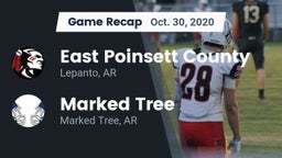 Recap: East Poinsett County  vs. Marked Tree  2020