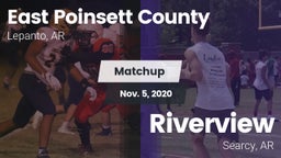 Matchup: East Poinsett County vs. Riverview  2020