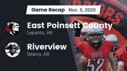 Recap: East Poinsett County  vs. Riverview  2020