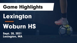 Lexington  vs Woburn HS Game Highlights - Sept. 28, 2021