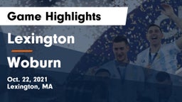 Lexington  vs Woburn  Game Highlights - Oct. 22, 2021