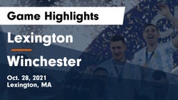 Lexington  vs Winchester  Game Highlights - Oct. 28, 2021