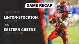 Recap: Linton-Stockton  vs. Eastern Greene  2016