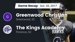Recap: Greenwood Christian  vs. The Kings Academy 2017