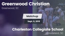 Matchup: Greenwood Christian vs. Charleston Collegiate School 2019