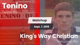 Matchup: Tenino vs. King's Way Christian  2018