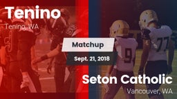 Matchup: Tenino vs. Seton Catholic  2018