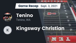 Recap: Tenino  vs. Kingsway Christian 2021