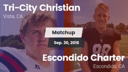 Matchup: Tri-City Christian vs. Escondido Charter  2016