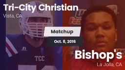 Matchup: Tri-City Christian vs. Bishop's  2016