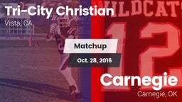 Matchup: Tri-City Christian vs. Carnegie  2016
