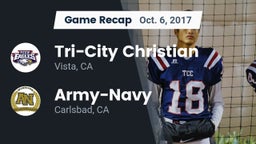 Recap: Tri-City Christian  vs. Army-Navy  2017