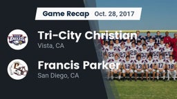 Recap: Tri-City Christian  vs. Francis Parker  2017