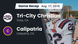 Recap: Tri-City Christian  vs. Calipatria  2018