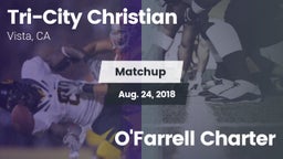 Matchup: Tri-City Christian vs. O'Farrell Charter 2018