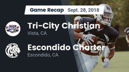 Recap: Tri-City Christian  vs. Escondido Charter  2018
