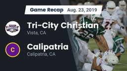 Recap: Tri-City Christian  vs. Calipatria  2019