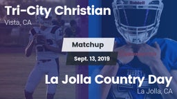 Matchup: Tri-City Christian vs. La Jolla Country Day  2019