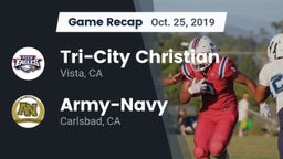 Recap: Tri-City Christian  vs. Army-Navy  2019