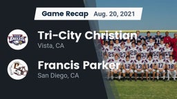 Recap: Tri-City Christian  vs. Francis Parker  2021
