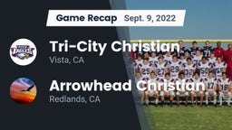 Recap: Tri-City Christian  vs. Arrowhead Christian  2022