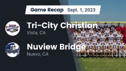 Recap: Tri-City Christian  vs. Nuview Bridge  2023