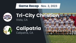Recap: Tri-City Christian  vs. Calipatria  2023