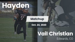 Matchup: Hayden vs. Vail Christian  2020