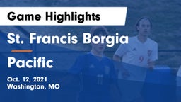 St. Francis Borgia  vs Pacific  Game Highlights - Oct. 12, 2021