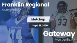 Matchup: Franklin Regional vs. Gateway  2020