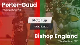 Matchup: Porter-Gaud vs. Bishop England  2017
