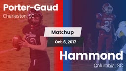 Matchup: Porter-Gaud vs. Hammond  2017