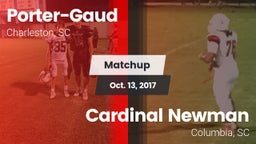 Matchup: Porter-Gaud vs. Cardinal Newman  2017