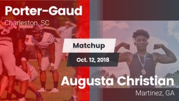 Matchup: Porter-Gaud vs. Augusta Christian  2018