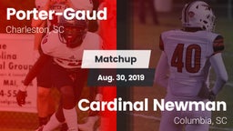 Matchup: Porter-Gaud vs. Cardinal Newman  2019
