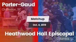 Matchup: Porter-Gaud vs. Heathwood Hall Episcopal  2019