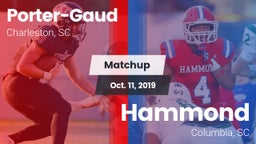 Matchup: Porter-Gaud vs. Hammond  2019