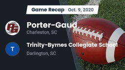 Recap: Porter-Gaud  vs. Trinity-Byrnes Collegiate School 2020