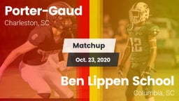 Matchup: Porter-Gaud vs. Ben Lippen School 2020