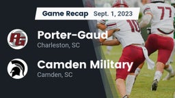 Recap: Porter-Gaud  vs. Camden Military  2023