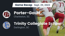 Recap: Porter-Gaud  vs. Trinity Collegiate School 2023