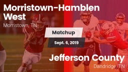 Matchup: Morristown-Hamblen W vs. Jefferson County  2019