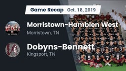 Recap: Morristown-Hamblen West  vs. Dobyns-Bennett  2019