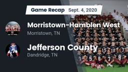 Recap: Morristown-Hamblen West  vs. Jefferson County  2020