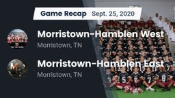 Recap: Morristown-Hamblen West  vs. Morristown-Hamblen East  2020