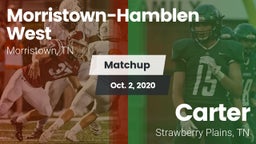 Matchup: Morristown-Hamblen W vs. Carter  2020