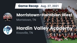 Recap: Morristown-Hamblen West  vs. Hardin Valley Academy 2021