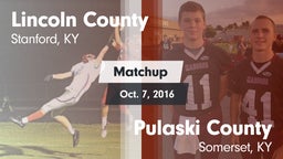 Matchup: Lincoln County vs. Pulaski County  2016