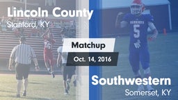 Matchup: Lincoln County vs. Southwestern  2016