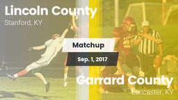 Matchup: Lincoln County vs. Garrard County  2017
